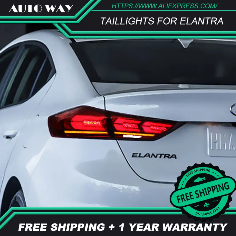Задний фонарь для Hyundai Elantra задний 2017 2018|Фара авто в сборе| |