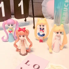 Креативный мультфильм красивая девушка воин Девушки Сердце брелок дамская сумка украшения автомобиль колокольчик маленькие подарки оптом