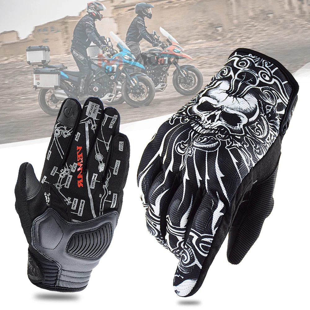 Motorcycle Gloves Summer Motorcycle Cycling Gloves for Men Women BMX ATV MTB
