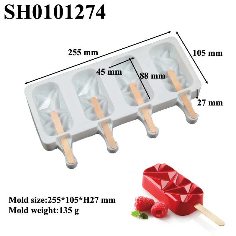 SHENHONG Silicone Popsicle Molds Ice Cream Mold Homemade Freezer Juice  Popsicle Summer Ice Cube Tray Cold Drink Making Tools - AliExpress