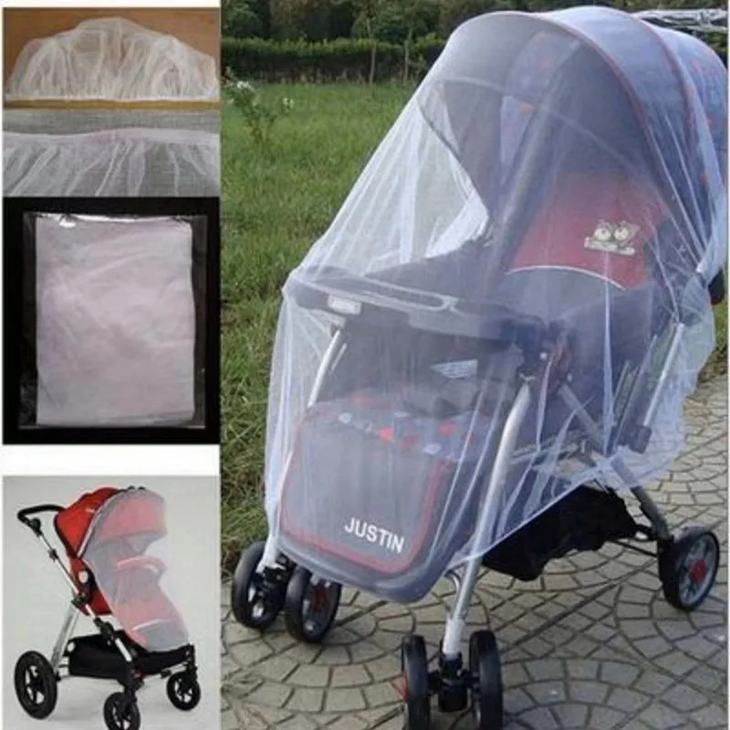 Cochecito de bebé para evitar ser mordido, Red de insectos General para coche, malla de seguridad, Buggy, cuna, mosquitera