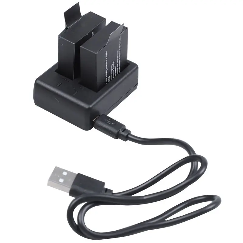 AMS 2 части 3 7 v 900 mah батарея + зарядное устройство для спортивной экшн камеры sjcam sj4000