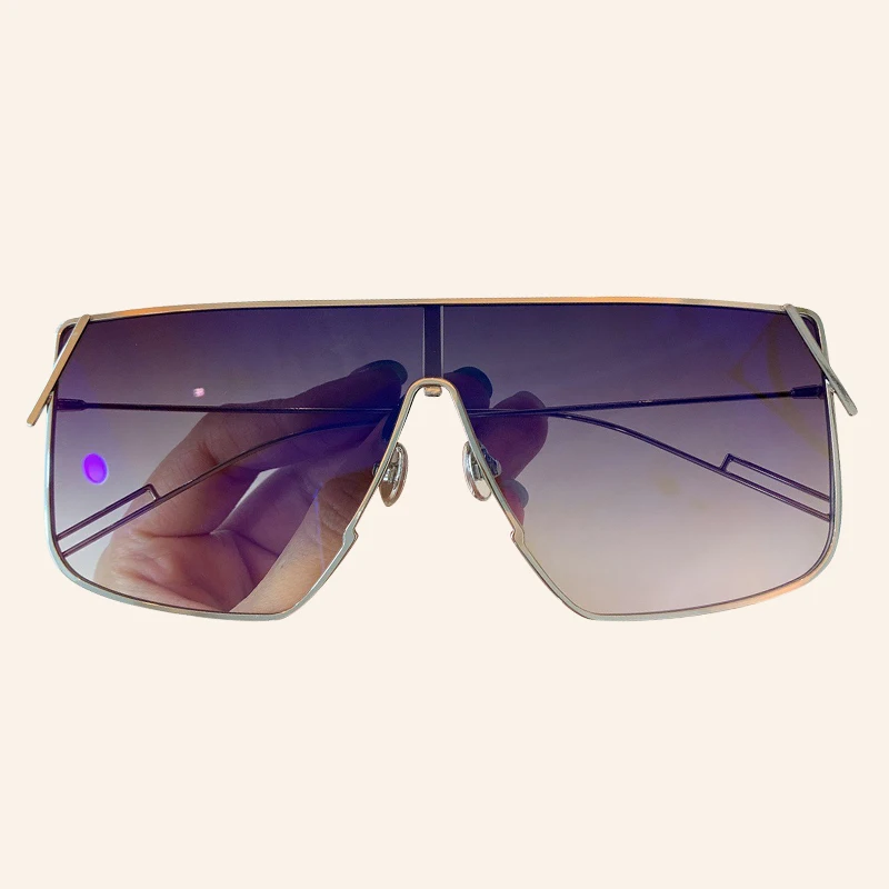 Модные женские солнцезащитные очки gafas de sol hombre, брендовые дизайнерские цельные солнцезащитные очки для женщин - Цвет линз: No.3 sunglasses