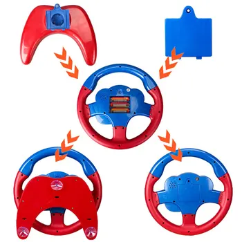 

Simulation Small Steering Wheel Toy Kids Children Copilot Simulated Driving Steering Wheel Early Education Puzzle Sound Toy Gift