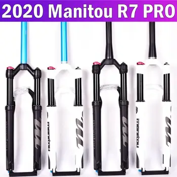 

Manitou R7 PRO Bicycle Fork 26 27.5 inches Mountain MTB air Bike Fork Matte Black Suspension pk Machete COMP Marvel 2020 1560g