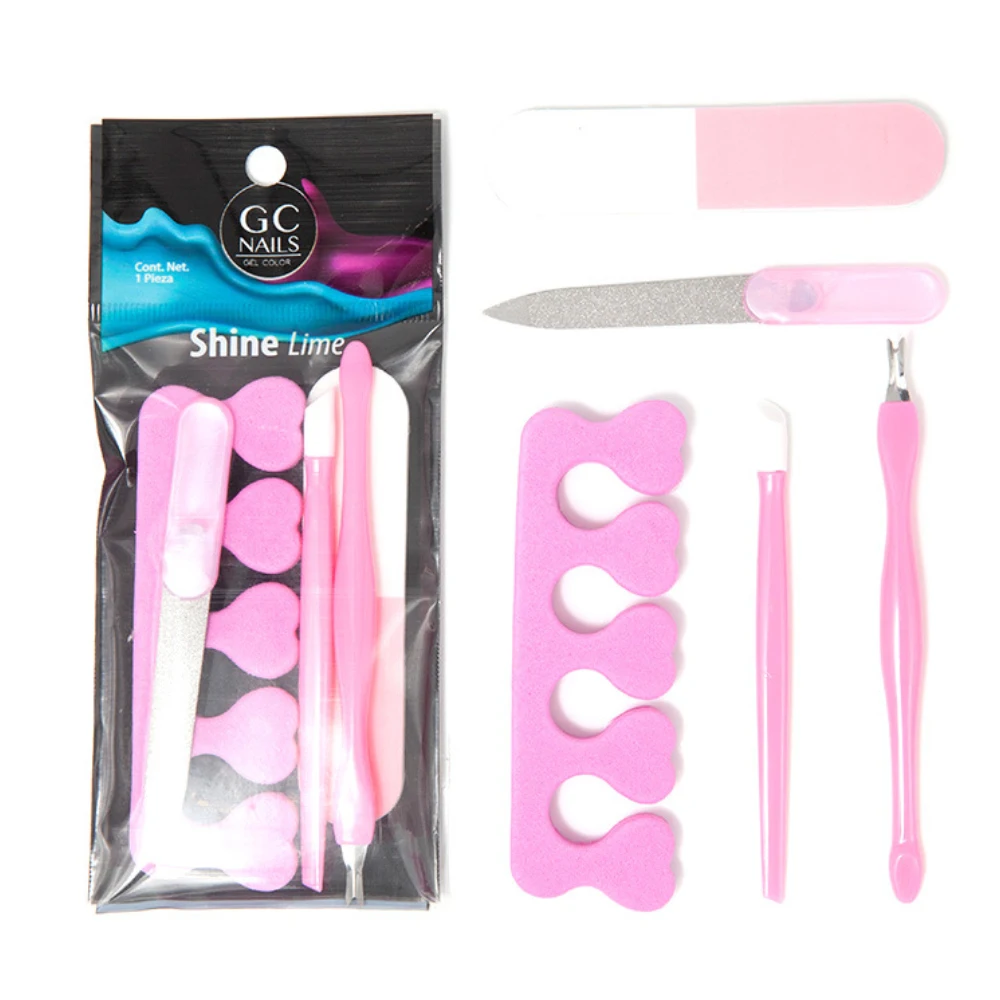 

5pcs Nail A set Finger Toe Manicure Set For Nail Kit For Nails Repairing and Dead Skin Removal Nail Art Tools Accessories