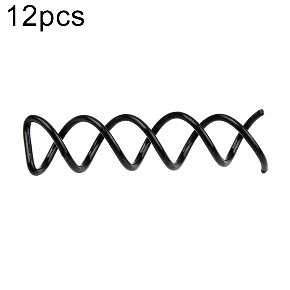 12Pcs Metal Spiral Spin Screw Pin Clip Hairpin Lady Twist Hair Clip Accessories