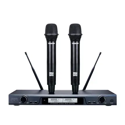 Черный Takstar X5 UHF Интеллектуальный беспроводной микрофон Высокая стабильность использования для караоке инженерной установки, баров, вечеринок и т. Д - Цвет: Черный