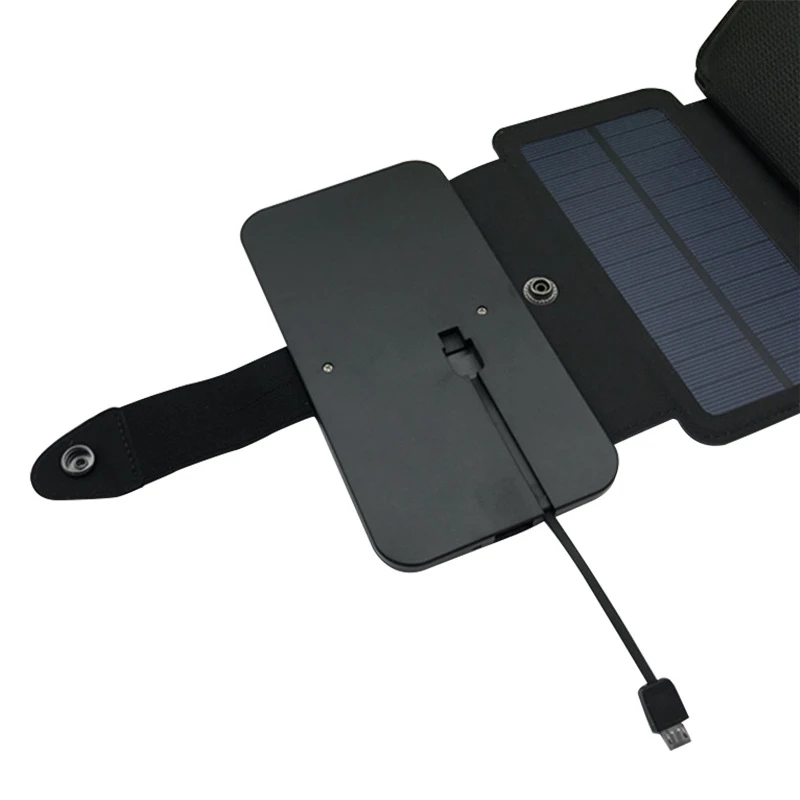 Outdoor Waterproof Sun Power Folding Solar Cells Charger 5V 2A USB Output Devices Portable Solar Panels for Smartphones