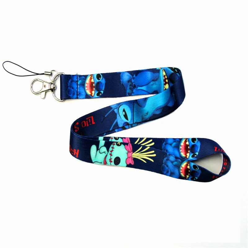 The New Anime Cute Cartoon Neck Strap Lanyard for keys ID Card Gym Mobile Phone Straps USB badge holder DIY Hang Rope