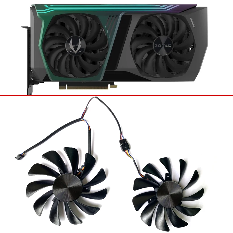 Новый 95 мм CF1010U12S для ZOTAC GAMING GeForce RTX 3070 AMP HOLO Dual видеокарты вентиляторы GA92S2U 4PIN GPU RTX3070