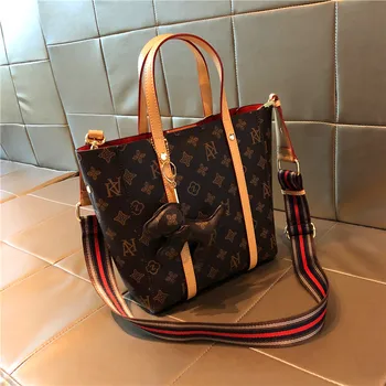 

Genuine Leather Tote Bag for Women 2020 Luxury Handbags Women Bag Designer Ladies Purses and Handbags Louis Brand Neverful Bags