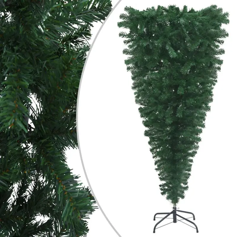 Inverted artificial Christmas tree with green stand 120cm/150 cm/180cm/210cm/240cm for Christmas! | Дом и сад