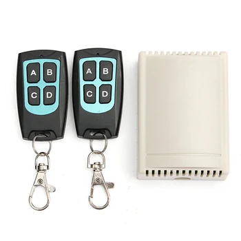 

DC 12V4CH Channel 200M Wireless Remote Control Relay Switch Receiver And Transceiver For Electric Door/Signal Transmission