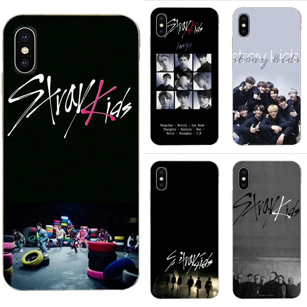 Прозрачный чехол из материала ТПУ для бродячих детей K Pop LG K50 Q6 Q7 Q8 Q60 X Power 2 3 Nexus 5 5X