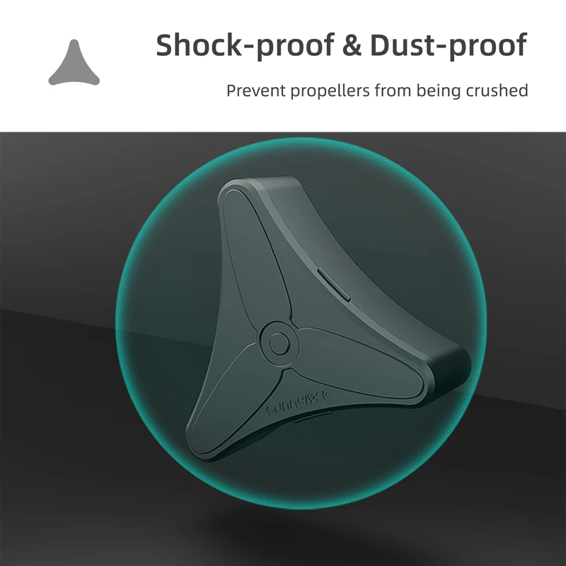 Plastic Propeller Storage Box Propeller Blade Anti-fall Protection Box For DJI FPV 5328S Aircraft Accessories