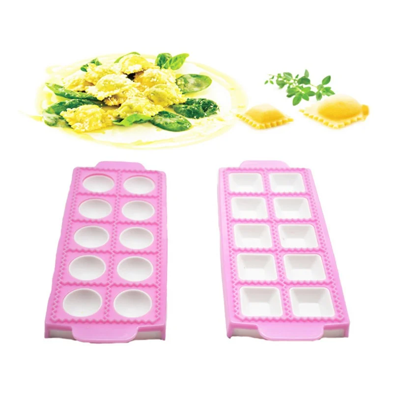 

Household Kitchen Italian Style Dumpling Mold Silicone Fondant Mold Cake Decoration Mold Round Square Kitchen Accessories