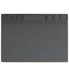 Repair Station Non Slip Silicone Insulation Foldable Platform Soldering Mat Desktop Magnetic Heat Resistant Soft Pad Maintenance