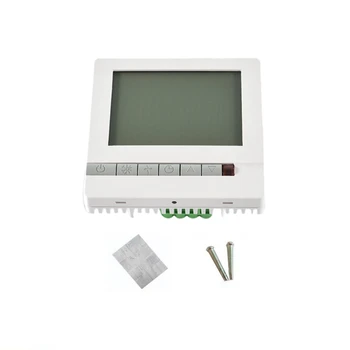 

New 220V Temperature Controller Instrument LCD Display Screen Electric Heating Plumbing Thermostat Room Thermostat