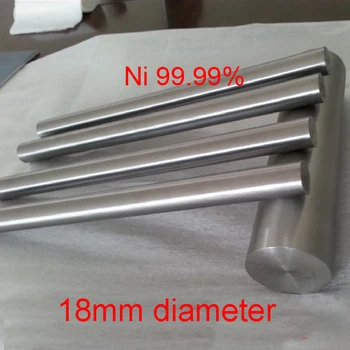 

18mm diameter 10cm ASTM Ni 99.99% Nickel Alloy Rod and bar Pure nickel N4 N6 nickel stick Electroplating Anode Sacrificial anod