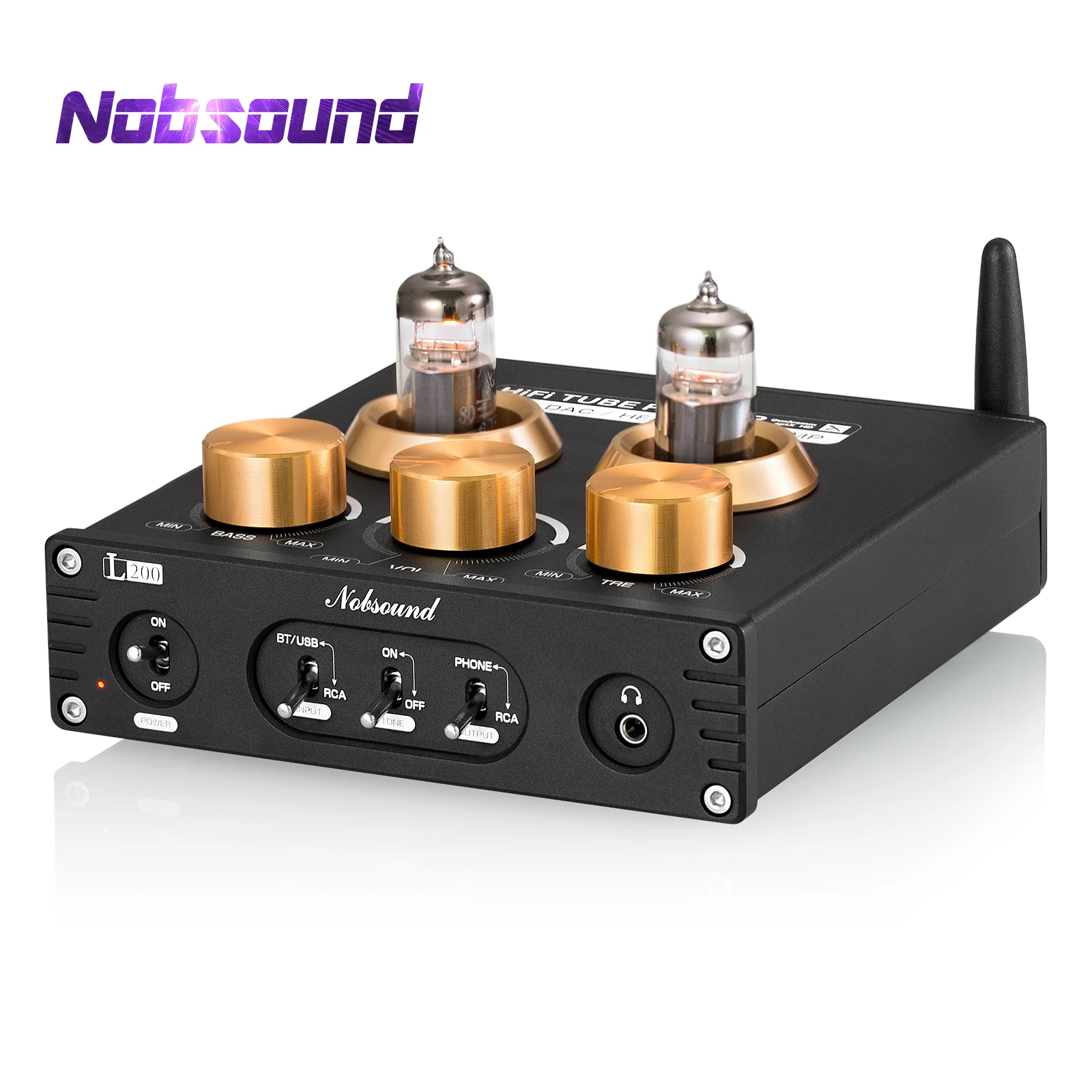 Mini Nobsound Passiver Vorverstärker Stereo Audio Preamp for Power Amp Speakers 