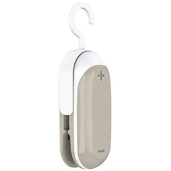 

Mini Bag Sealer, Heat Sealer, 2 in 1 Heat Sealer and Cutter Handheld Portable Bag Resealer (Battery Not Included)