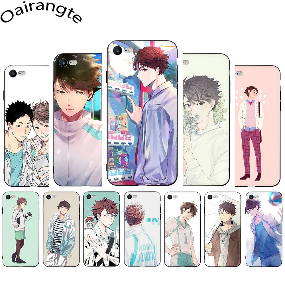 Мягкий силиконовый чехол Oikawa Tooru Haikyuu для iphone 5 5s SE 2020 6 6s 7 8 Plus X XR XS 11 12 Pro Max Mini |