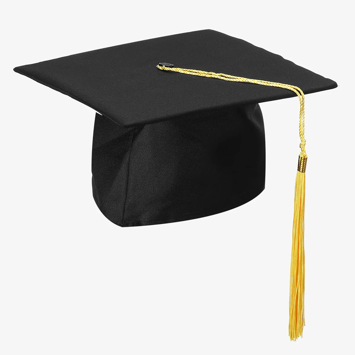 Hat College Bachelor Doctor Chancellor Graduation Board Cap Tassel Costume Party