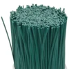 100PCS Gardening Cable Ties Reusable Oblate Iron Wire Twist Tie for Flower Plant Climbing Vines Multifunction Coated Fix Strings 3