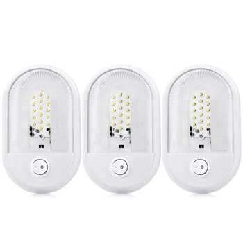 

24Leds Rv Ceiling Dome Light With On-Off Switch Adjustable Led Rv Interior Lighting for Rv Boat Camper Trailer