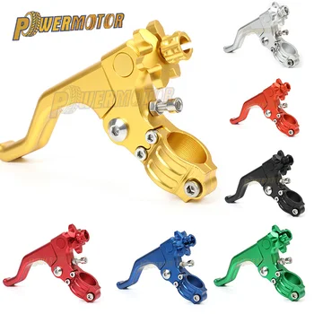 

Motorcycle 22mm CNC Short Stunt Clutch Lever Perch For Suzuki RM85 RM250 RM125 RMZ250 For Honda CR80/125 CRF 250R/X 450R/X XR650