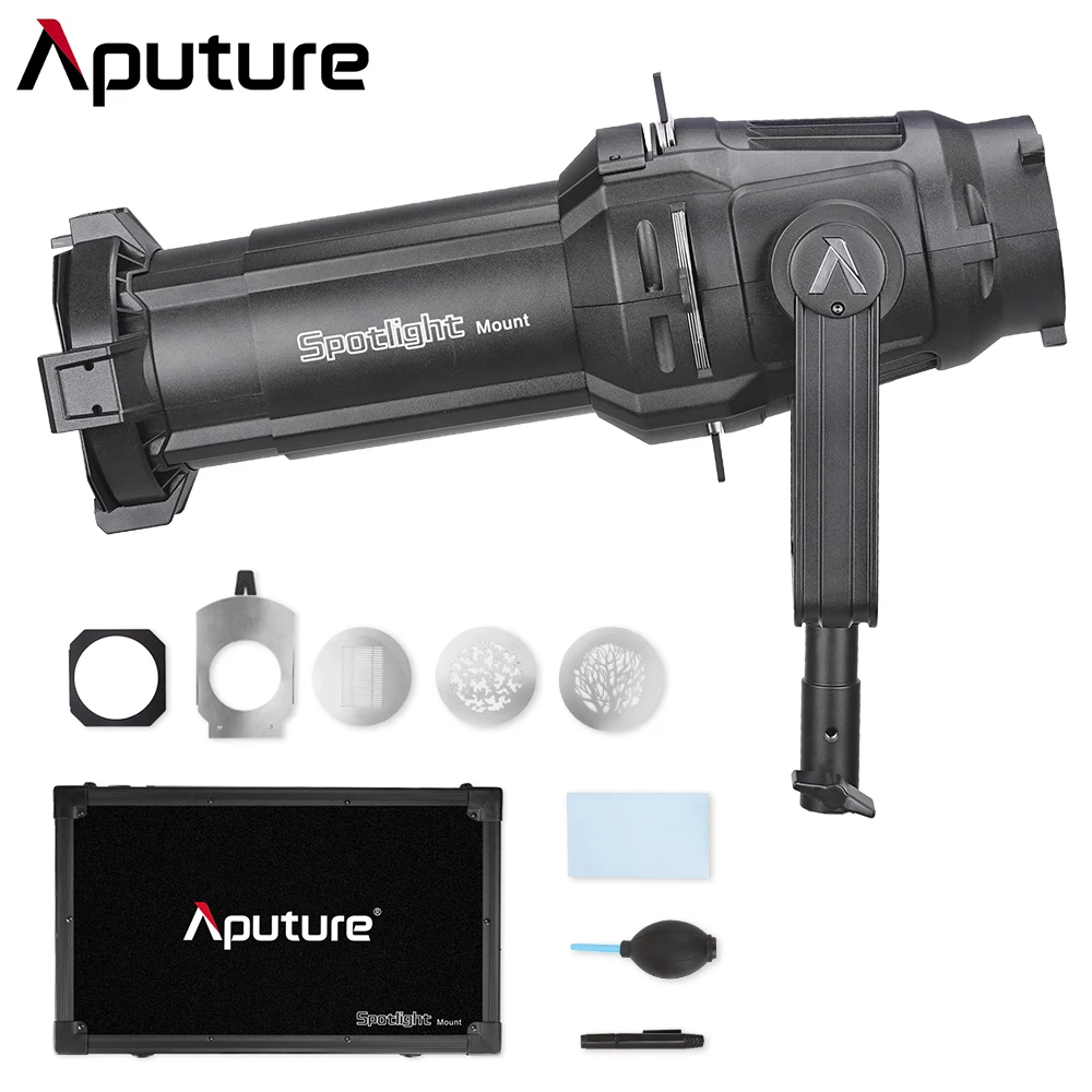 

Aputure Spotlight Mount Set 19° / 26° / 36° Lighting Modifiers for Aputure 120D 300D Mark 2 120D II & other Bowens Mount Lights