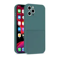 Coque Porte-Cartes iPhone - vert