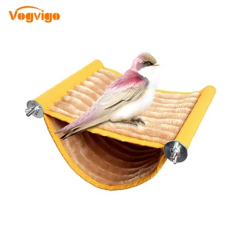 

Pet Hammock Two Layers Hanging Cage Bed Toys Soft Plush Fleece House Nest For Small Pets Hamster Squirrel Chinchilla Guinea Bird