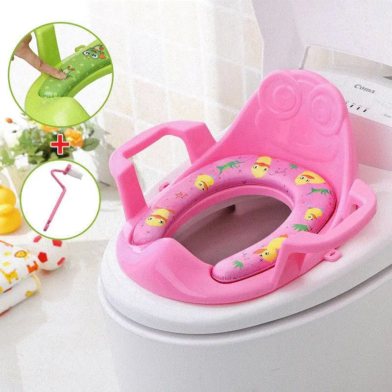 

Portable Put Chamber Pot on Toilet for Kids Seat Cushion Household Toilet Seat Boy Toilet Stool Toilet Baby Girls
