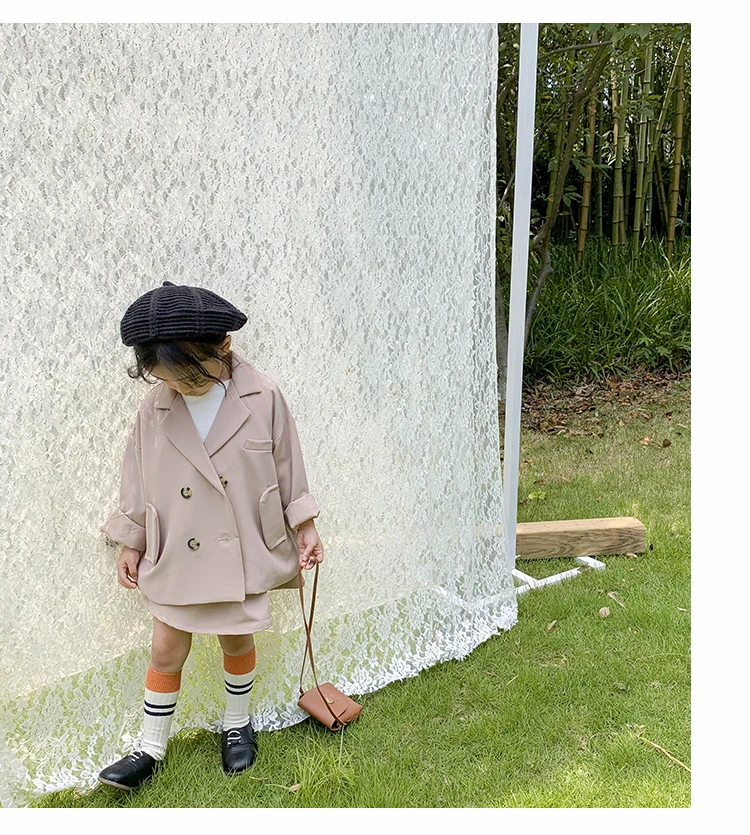 Spring Clothes 2020 New Korean Children's Clothes Princess Style Tailored Suit Business Suit