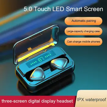 

New S8026 TWS Bluetooth Earphones 5.0 Wireless With Headphones Charge Box Sports Headset Ear Buds With Mic For IPhone /Android