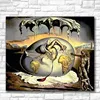 Child Watching the Birth of the New Man by Salvador Dali printed on Canvas 1