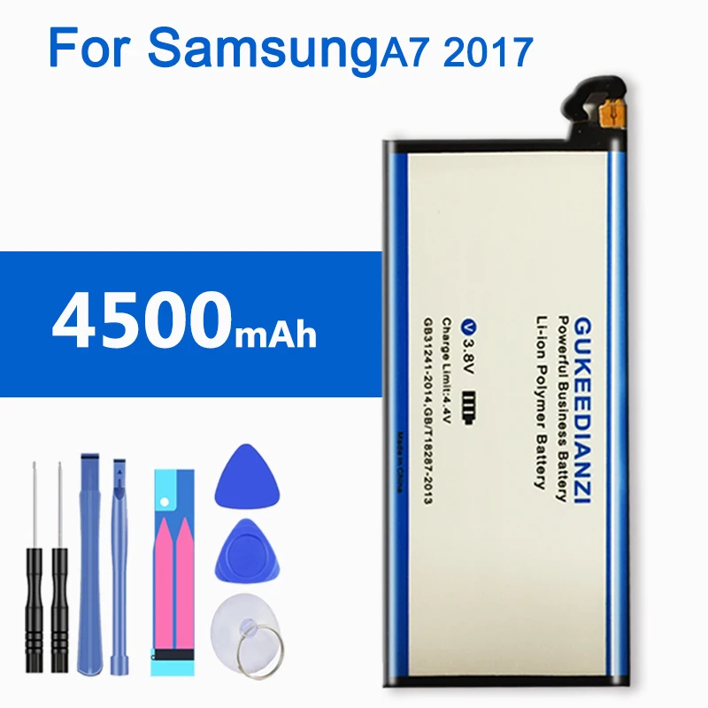 EB-BA720ABE Аккумулятор для Galaxy A7 версия SM-A720 A720/J7 Pro 4500 мАч литий-ионный аккумулятор для мобильного телефона