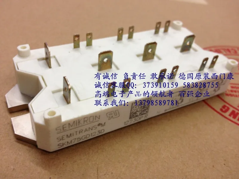 

Hot 100% SKM75GD124D Germany SKM75GD123D module Spot--HNTM