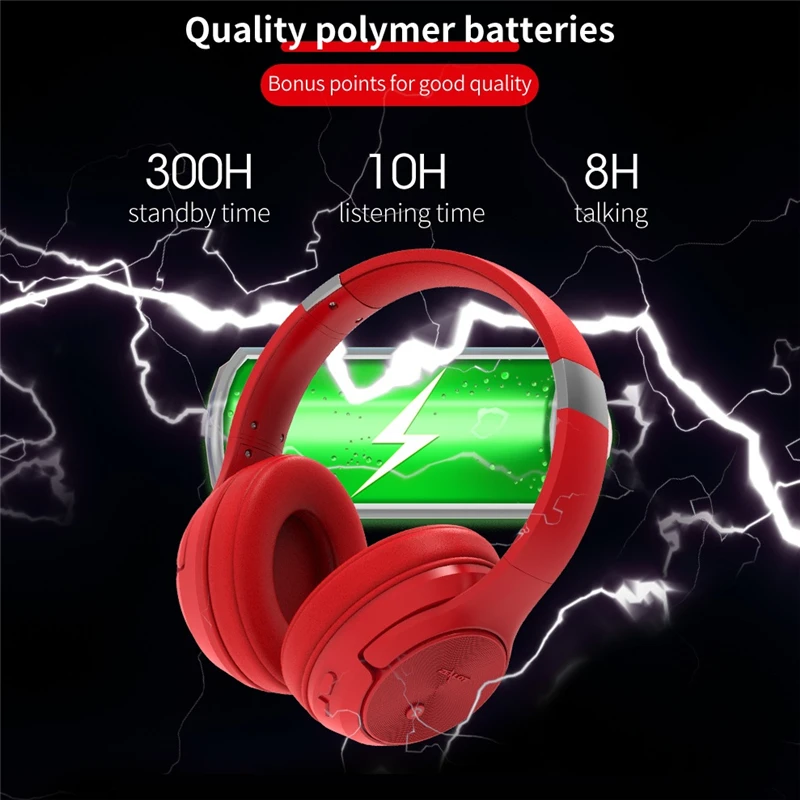 ZEALOT B36 wireless Bluetooth headset portable independent noise reduction foldable for Xiaomi Huawei and Apple with microphone
