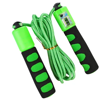 

Workout Training Skipping Wire Sports Fitness With Counter Foam Handle 2.8 Meter Fast Speed Non Slip Jump Rope Exercise Portable