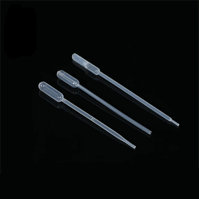 Pipette de laboratoire jetable 0.2ml/0.5ml/1ml/2ml/3ml/3ml-L/5ml/10ml,  conteneur gradué en plastique, équipement compte-gouttes - AliExpress