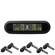 Автомобиль солнечной энергии беспроводной шин давление мониторинга Системы TPMS с 6 датчиком U903Z PR