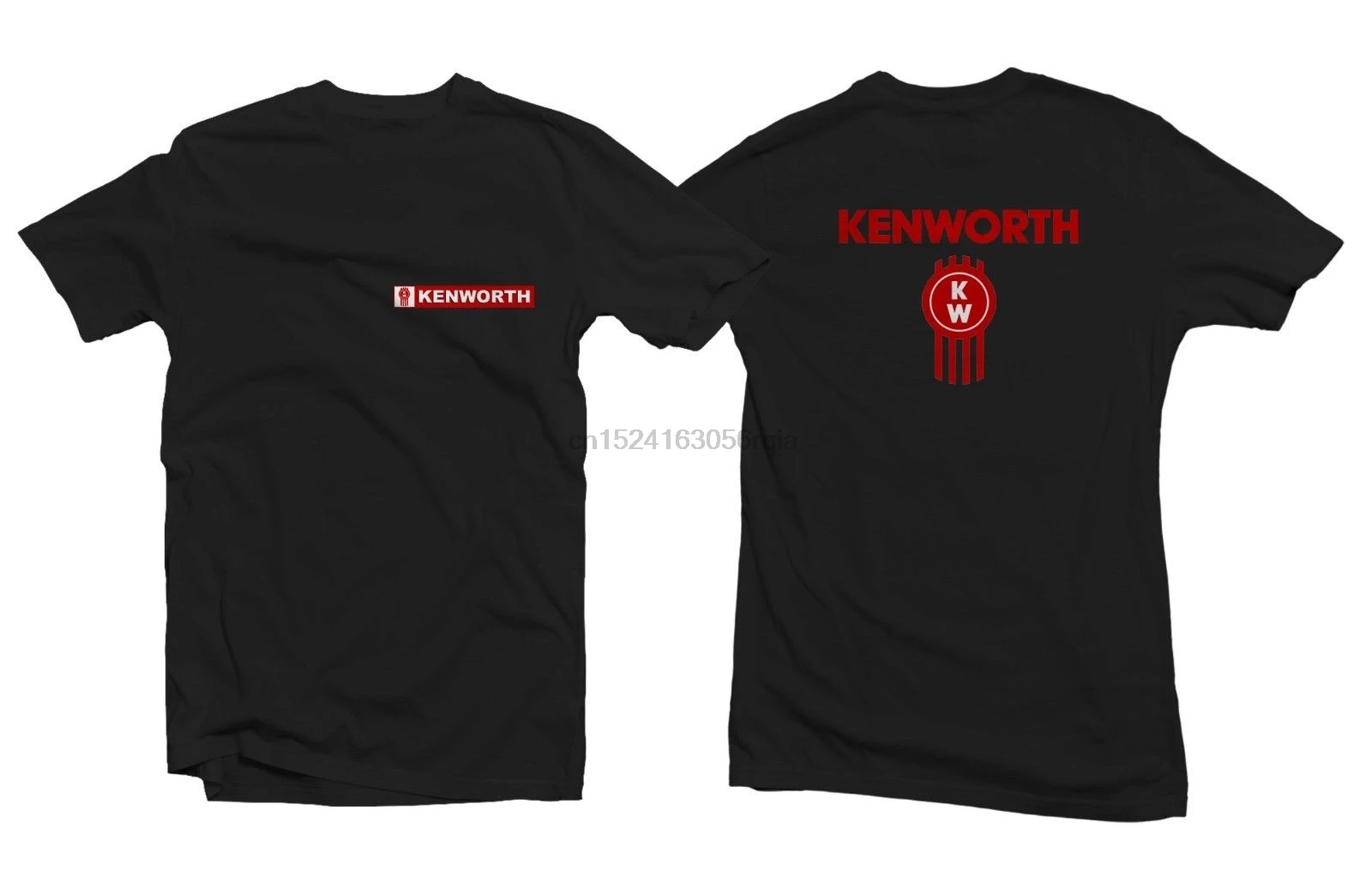 Футболка с логотипом Kenworth 2 стороны Размер S M L XL 2XL 3XL | Мужская одежда
