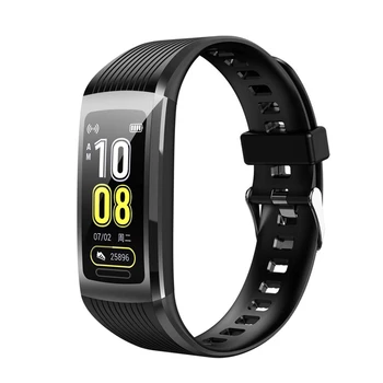 

R10 Smartwatch with Heart Rate Monitor Blood Pressure Clock Smart Waterproof Watch Support for Men Women Black