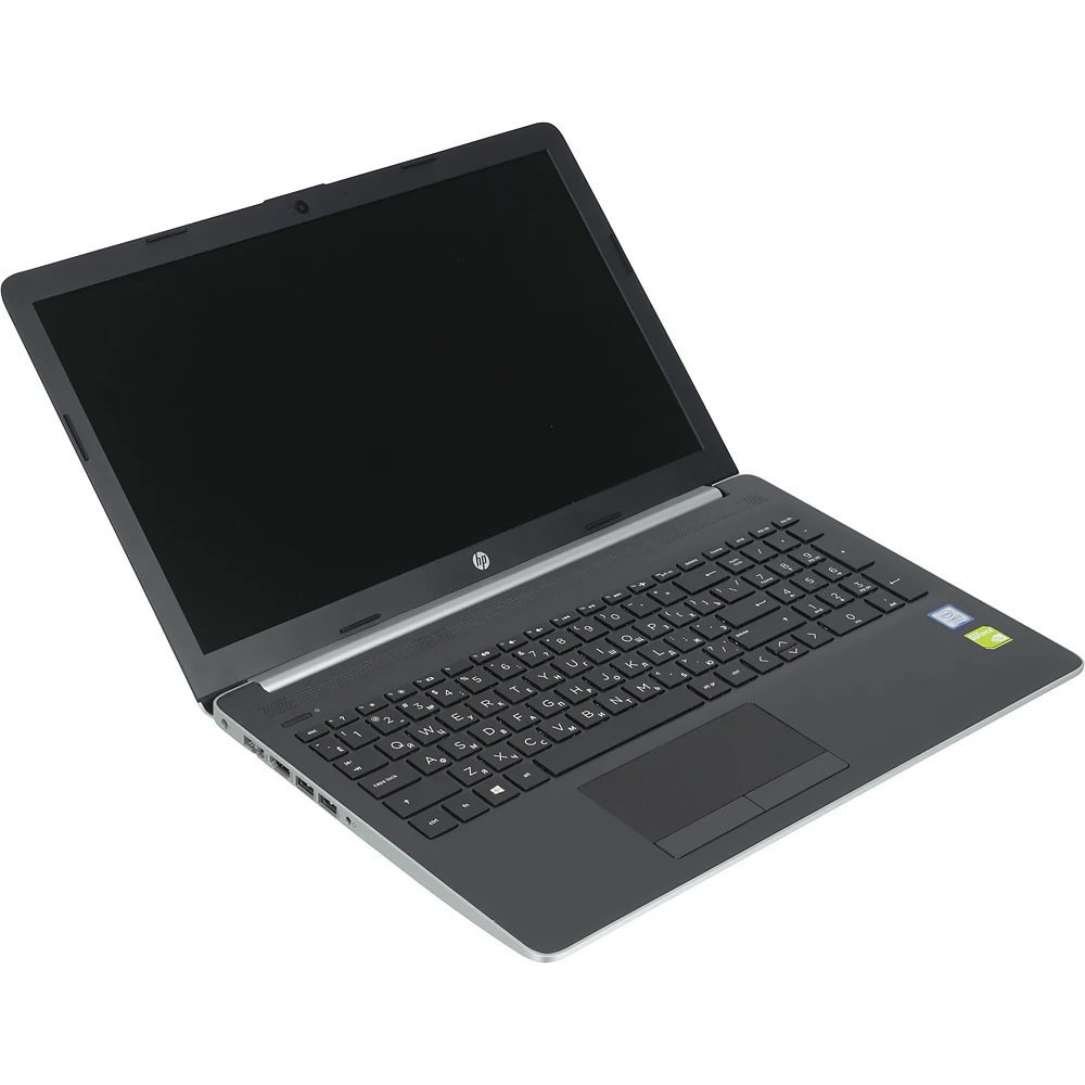 Ноутбук HP 15-da0084ur, 4JY54EA, серебристый
