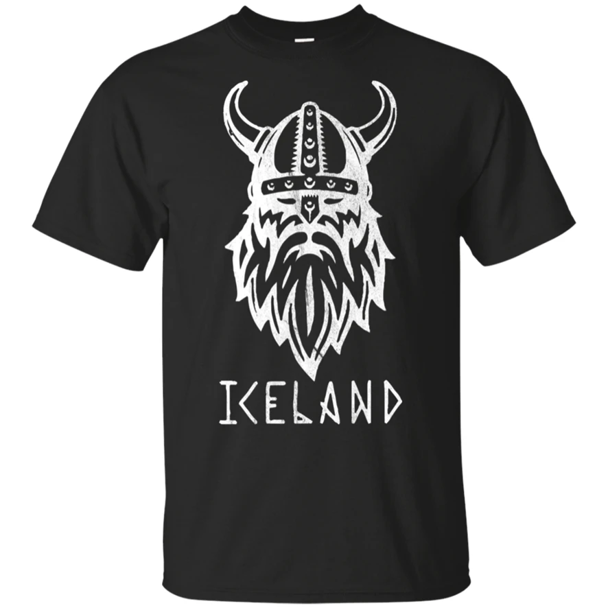 Runic Viking Of Iceland Premium черная футболка M 3XL больше размеров и цветов футболка|Футболки|