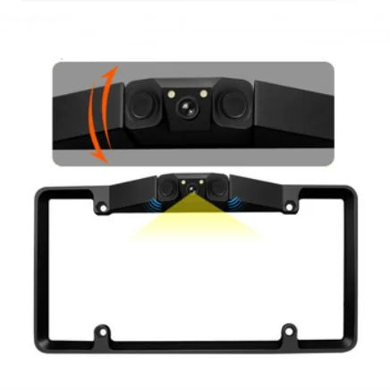 

iPoster 3 in 1 Car Auto Reverse Rear View Camera with Smart Sensor System For American License Plate