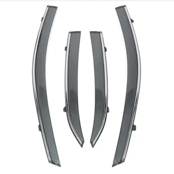 

Hot 4pcs Car Window Visor Sun Visor Rain Guards Wind Deflectors Cover Trim For Toyota Camry 2018